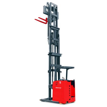 stand-on 3-way pallet stacker
