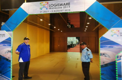 استغرق mima رافعة شوكية جزء في logisware ماليزيا 2019